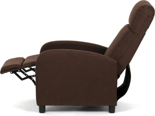 Polohovacie kreslo hnedé TV-W3397 BR2