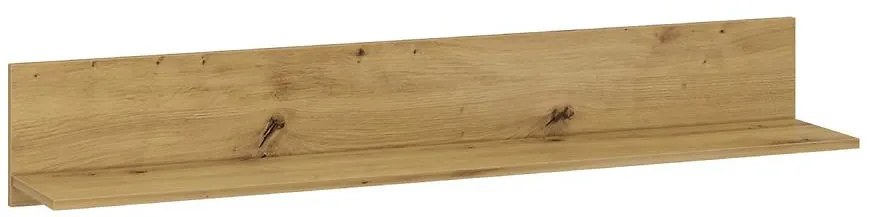 Polička Sorrento D 138 Dub Artisan/Biely