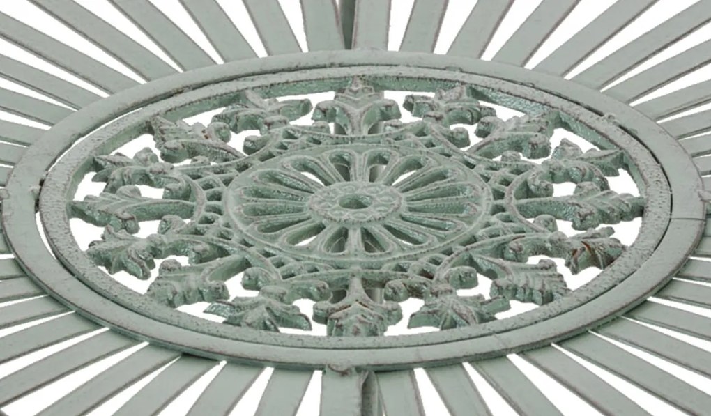 Kovový stôl GS13437402 - Zelená antik