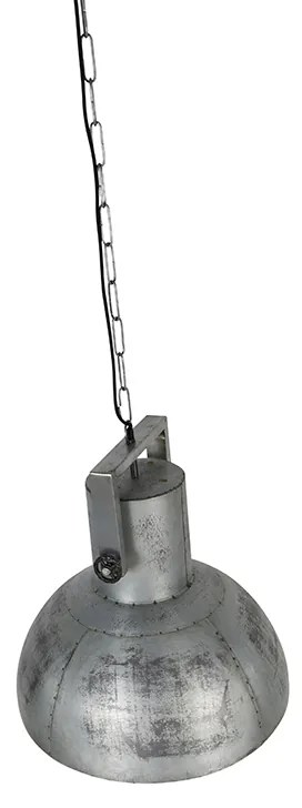 Priemyselné závesné svietidlo sivé 40 cm - Samia Sabo