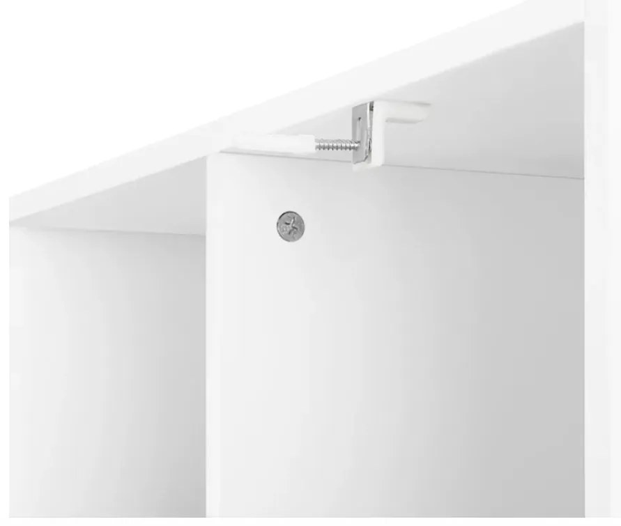 Knihovna Vasagle Aryan 100 cm bílá