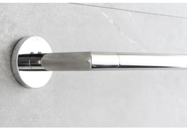 P.M.H. IN1SS-L -Elektrický sušiak na uteráky INGA 17W/230V 85,9cm IP44 ľavý/nerez