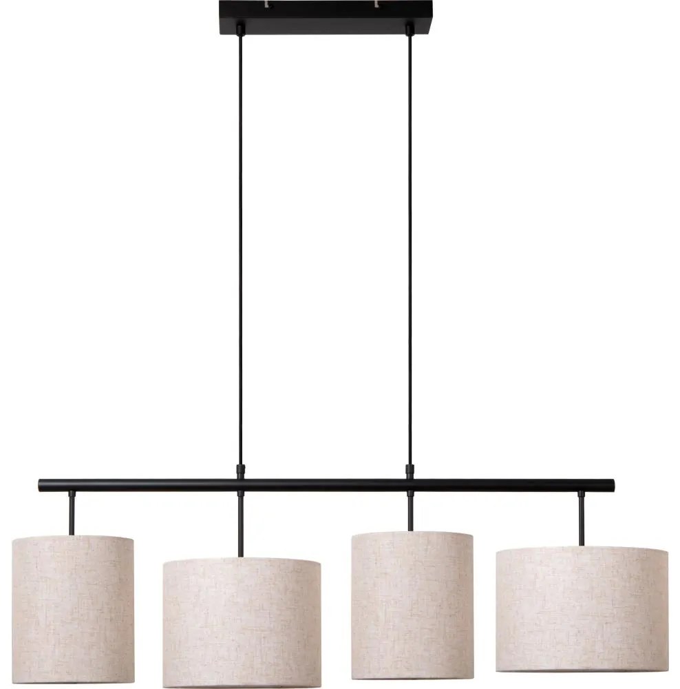 Lucide 45409/04/38 - Luster na lanku MAYA 4xE27/40W/230V krémová