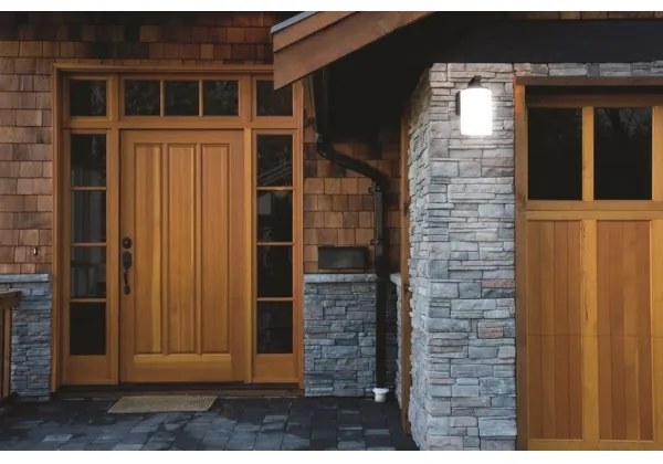 Ledvance - Vonkajšie nástenné svietidlo CYLINDER 1xE27/60W/230V IP43 čierna