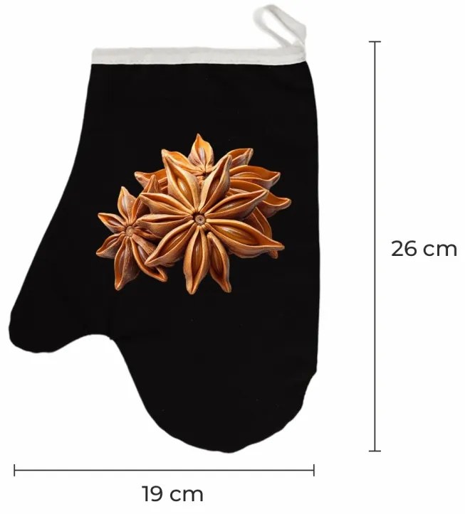 Kuchynská rukavica Star EMI, hnedá