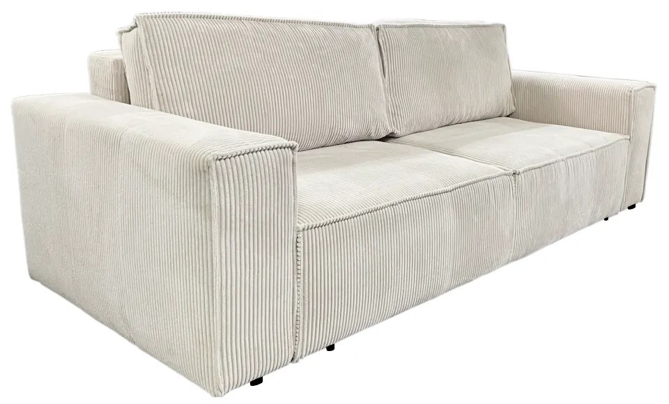 Rozkladacia pohovka, béžová, HARPERA BIG SOFA