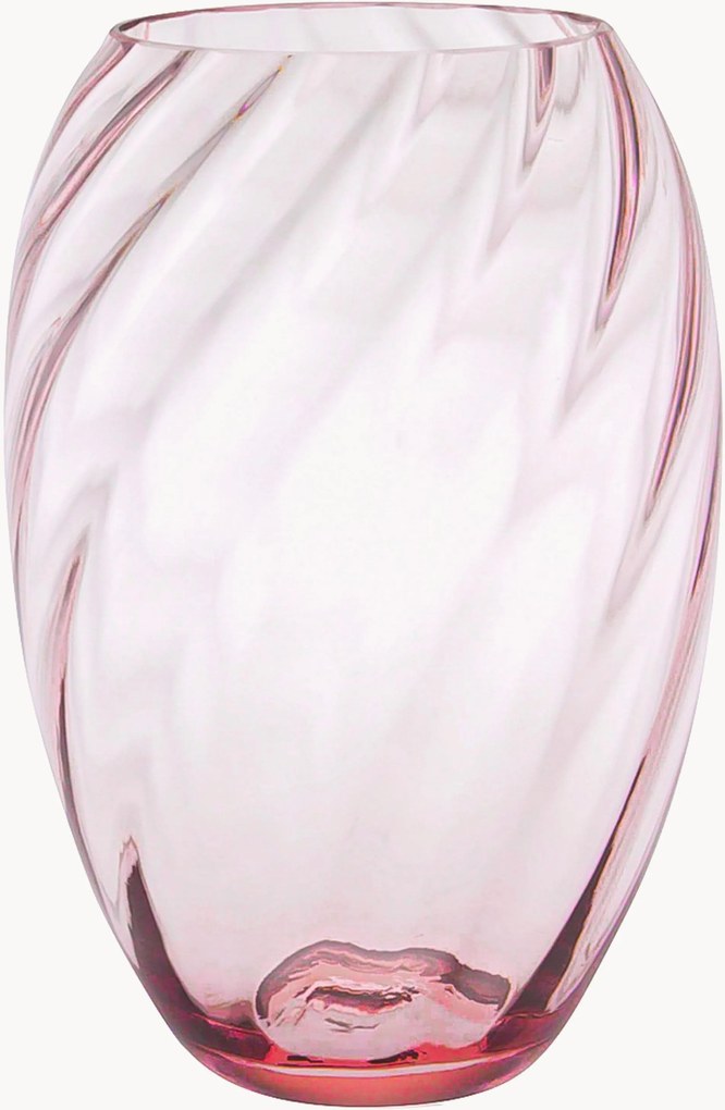 Ručne fúkaná váza Elipse, V 23 cm