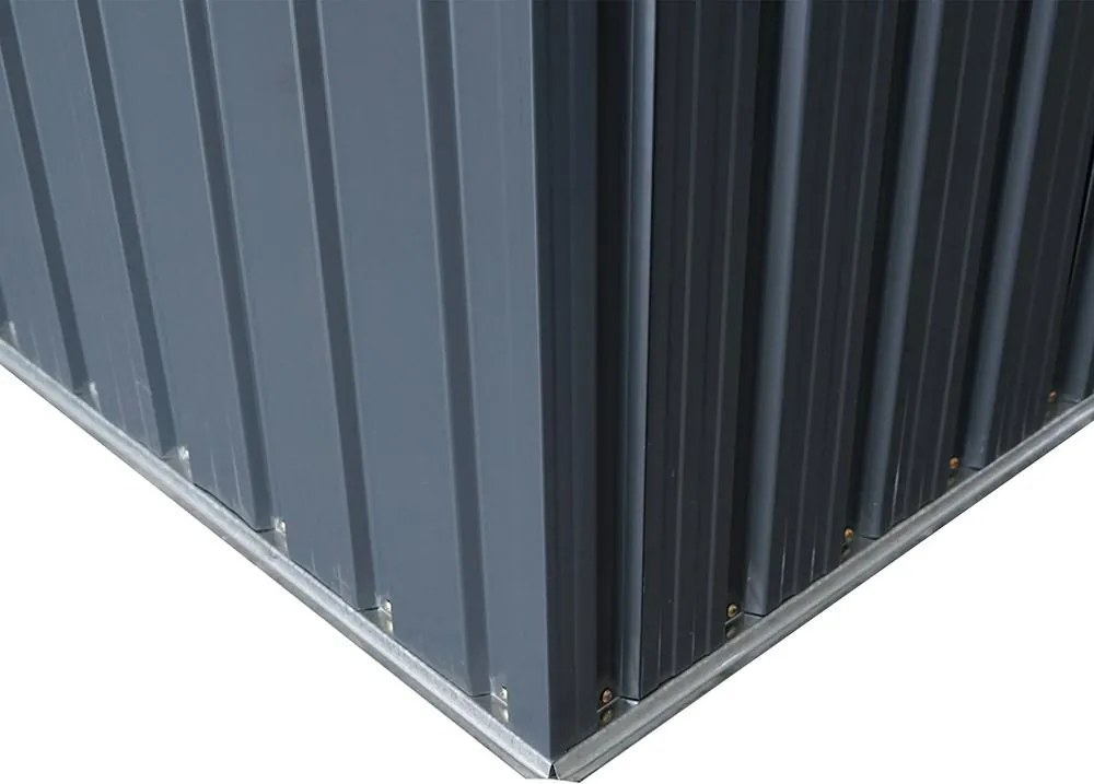 Záhradný domček na náradie Avenberg 2,36 x 1,31 m ANTRACIT SD-YX48-H154C