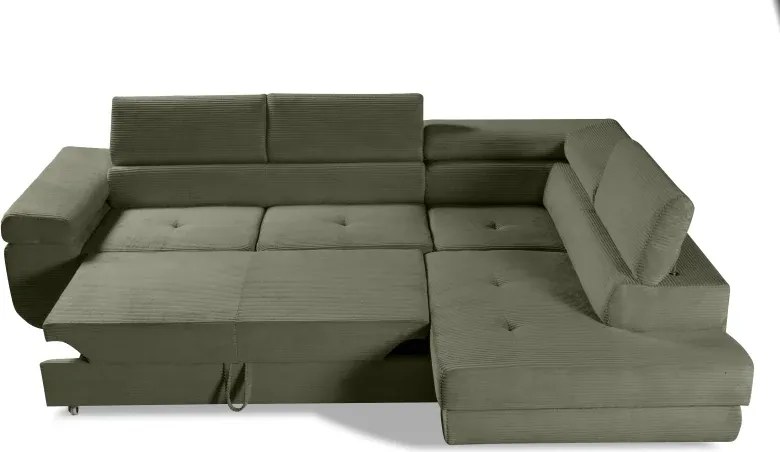 Sedacia súprava Harry, pravá, zelená (lincoln 37)