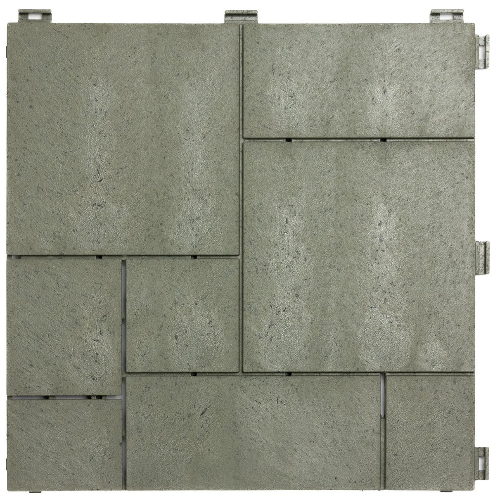Multy Home Gumová dlaždica STONE MOSAIC 30 x 30 cm, zelená