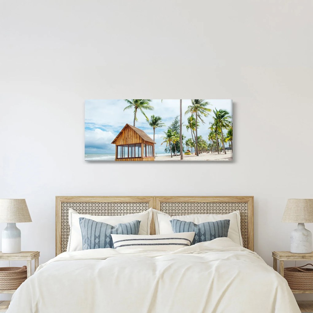 Obraz - Pláž (120x50 cm)