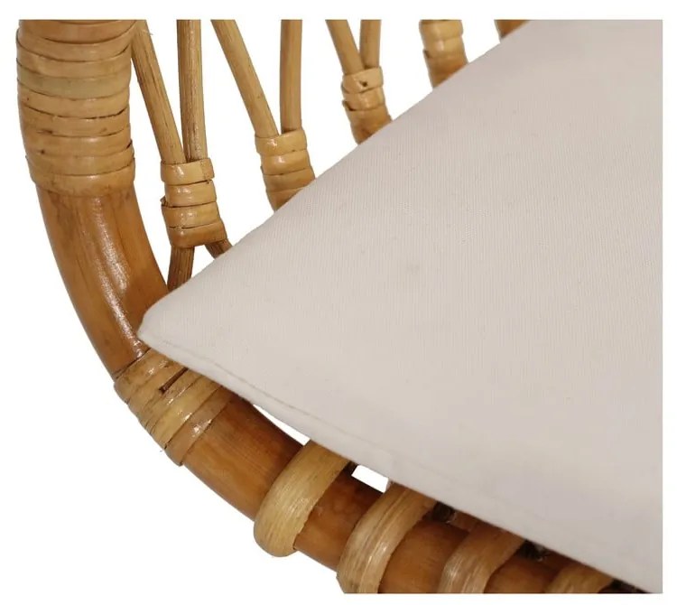 Ratanová záhradná stolička Bonami Essentials Luca