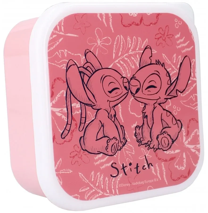 Olovrantové boxy Lilo a Stitch - sada 3 ks