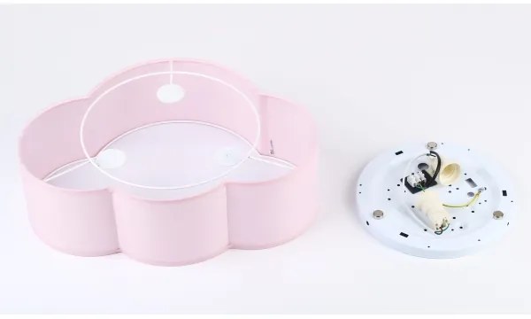 Brilagi - Detské stropné svietidlo NIMBUS MINI 2xE27/15W/230V 31x43 cm ružové