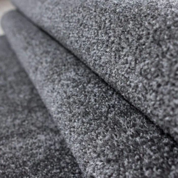 Ayyildiz, Kusový koberec Ata 7000 grey kruh, 200x200 (priemer) kruh, šedá, obývacia izba