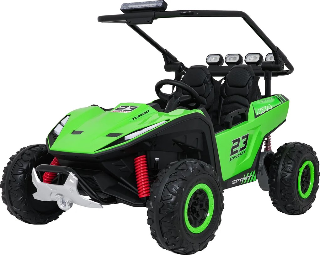 Ramiz Elektrická bugina TURBO 23 pre deti zelená