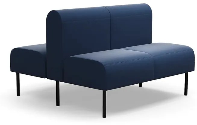 Modulárna pohovka VARIETY, 2 miestna, double, látka Pod CS, námornícka modrá