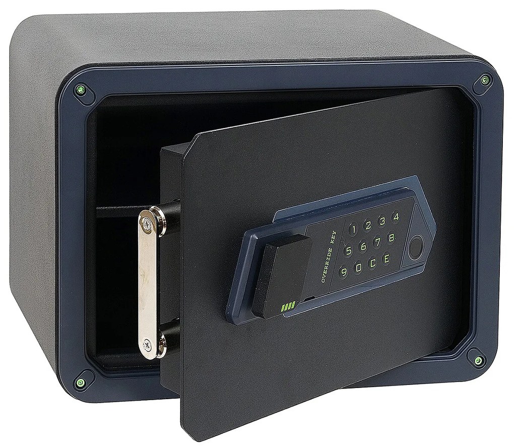 Oceľový trezor s elektronickým zámkom na odtlačok prsta RICHTER RS.25.GA.FIN