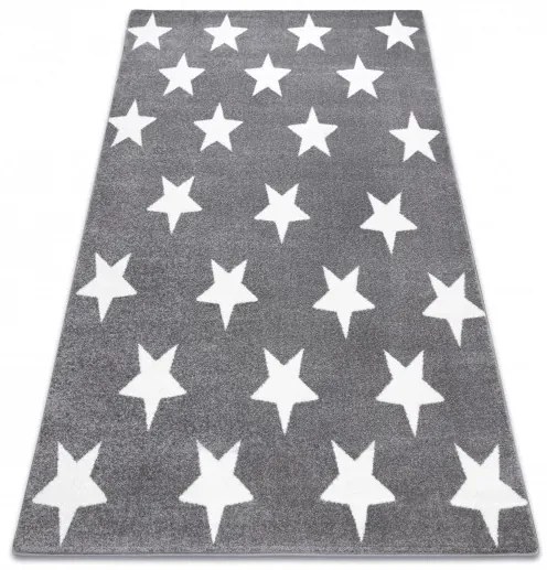 Kusový koberec SKETCH MIKE sivý/biely - Hviezda