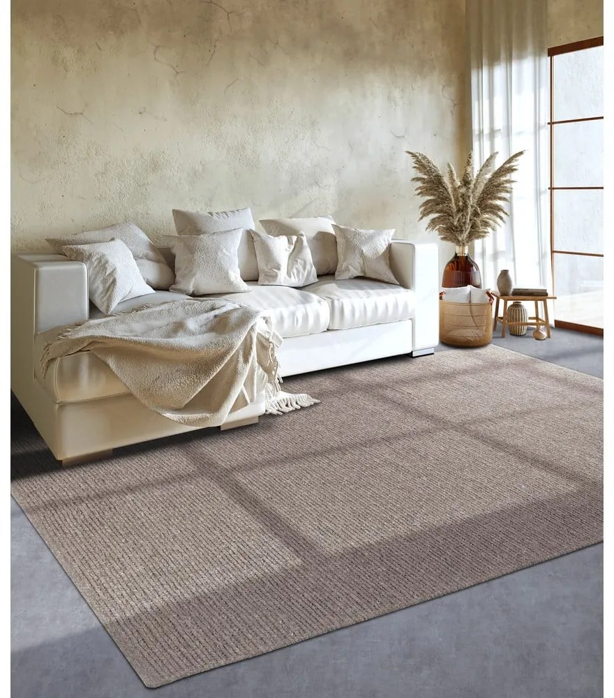 Svetlohnedý ručne tkaný vlnený koberec 160x230 cm Francois – Villeroy&amp;Boch