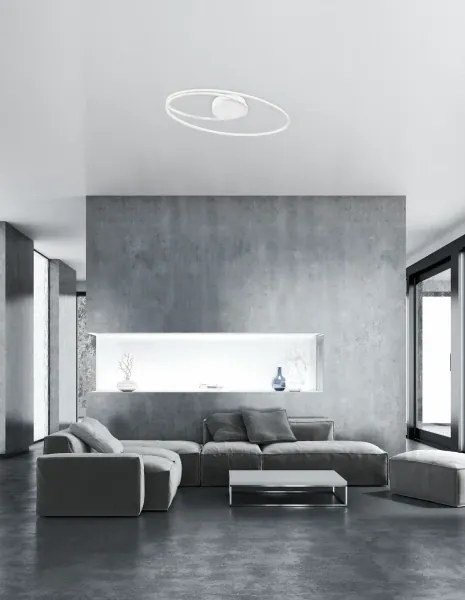 LED stropné svietidlo Viareggio 60 biele