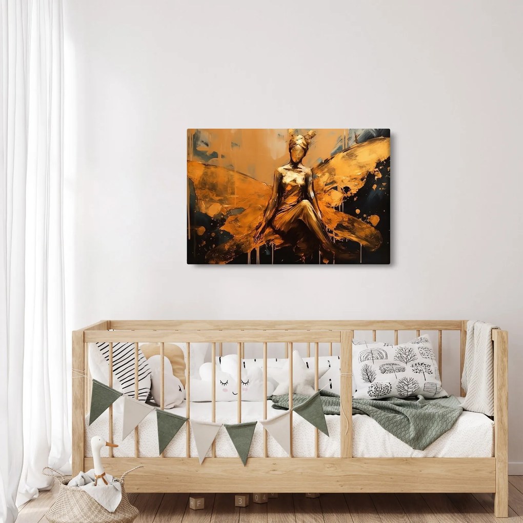 Obraz - Abstrakcia víly (90x60 cm)