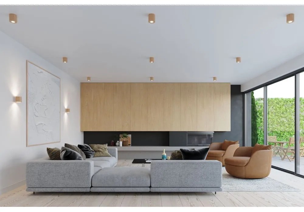 Drevené nástenné svietidlo Sollux Roda