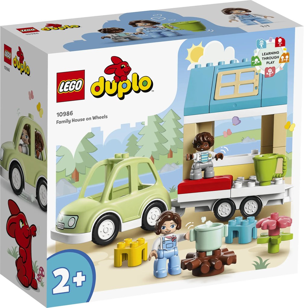 LEGO Duplo – Pojazdný rodinný domček