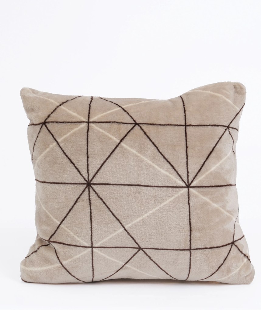 Obliečka na vankúšik mikroplyš Exclusive 40 × 40 cm - Sebastian béžový