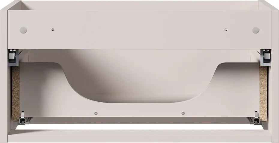 Koupelnová sestava Nova Cashmere Sky I se zápustným umyvadlem a skříňkami 60 cm kašmírová