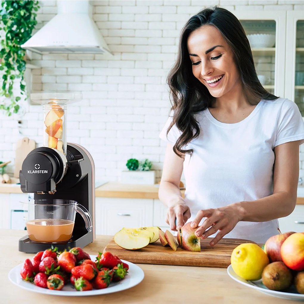 Klarstein Bella Elegance, odšťavovač, 200 W, 400 ml, bez BPA