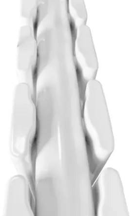 Horizontálny radiátor, stredové pripojenie, 600 x 1022 mm