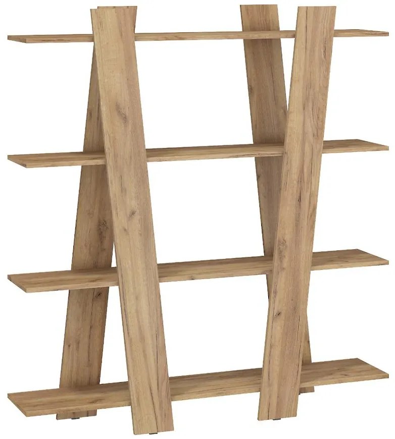 Regál Via 140 Craft Zlatý