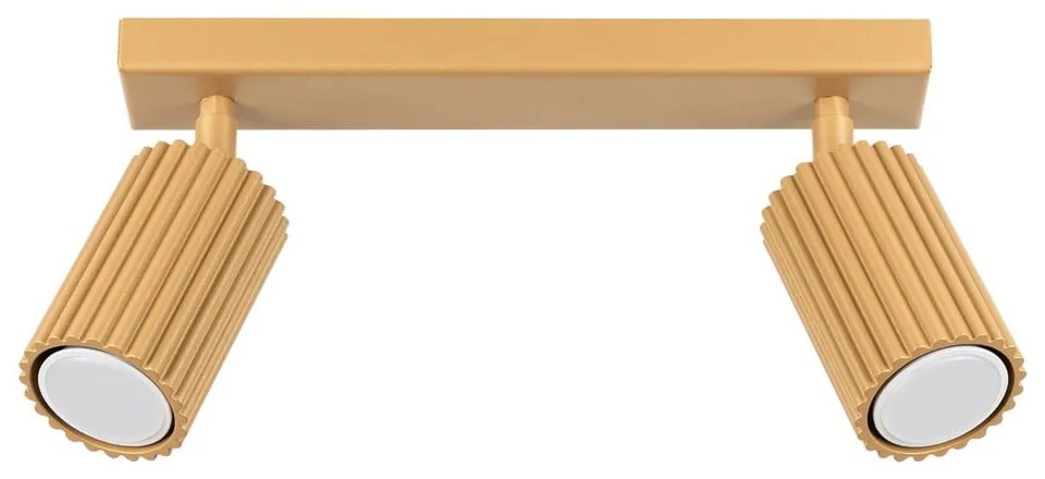 Bodové svietidlo v zlatej farbe 6,5x30 cm Gleam – Sollux