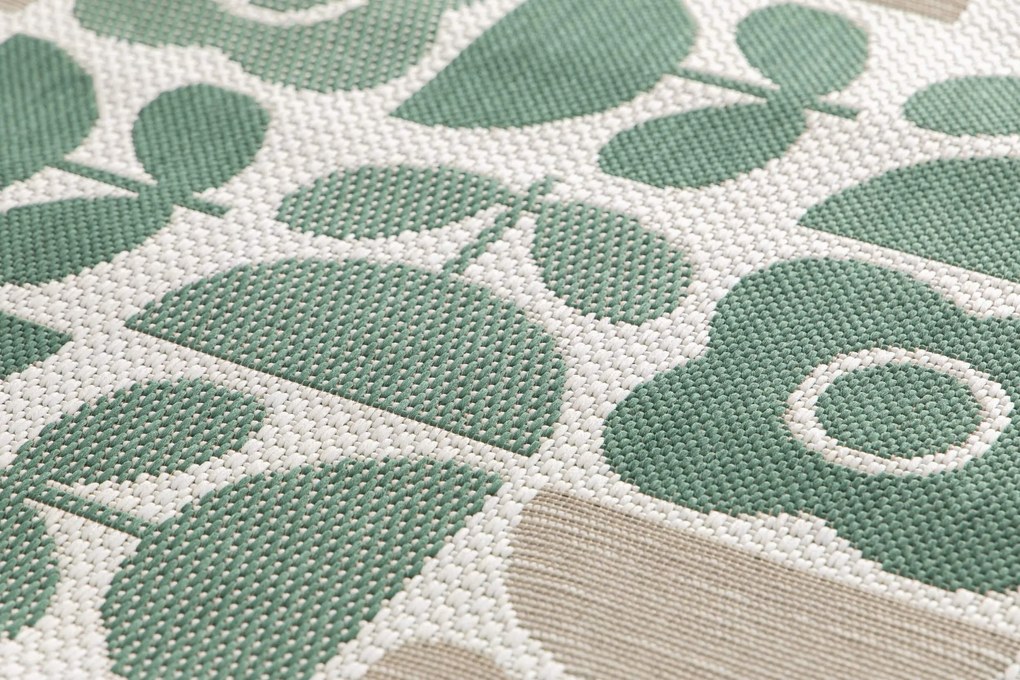 Balta, Kusový koberec Palma Natural 16824-460 - na von aj na doma, 200x290, zelená, chodba / predsieň