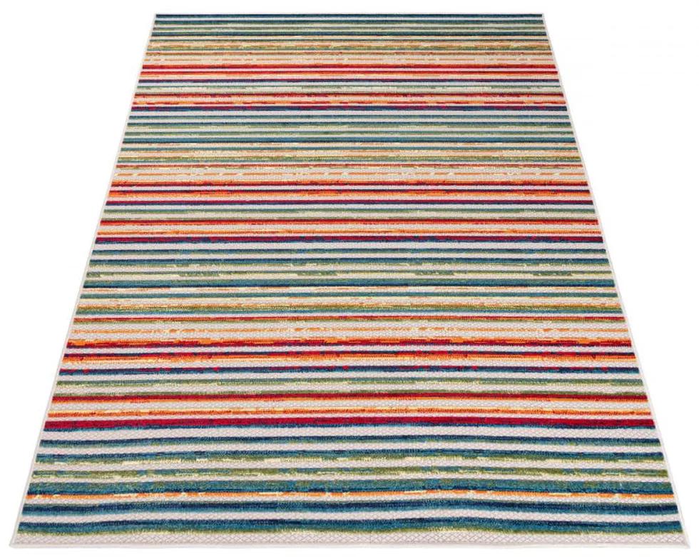 Kusový koberec Prúžky viacfarebný 120x170cm