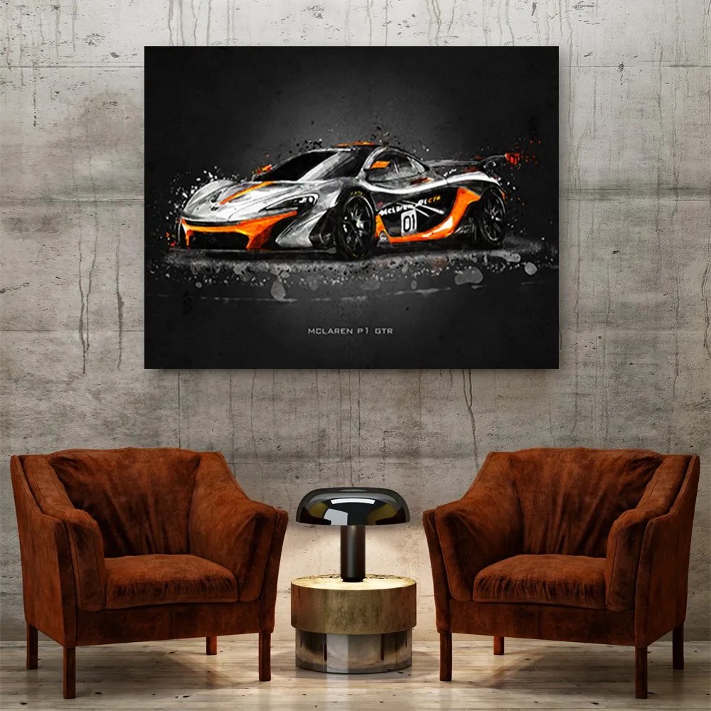 Gario Obraz na plátne Mclaren P1 GTR - Gab Fernando Rozmery: 60 x 40 cm