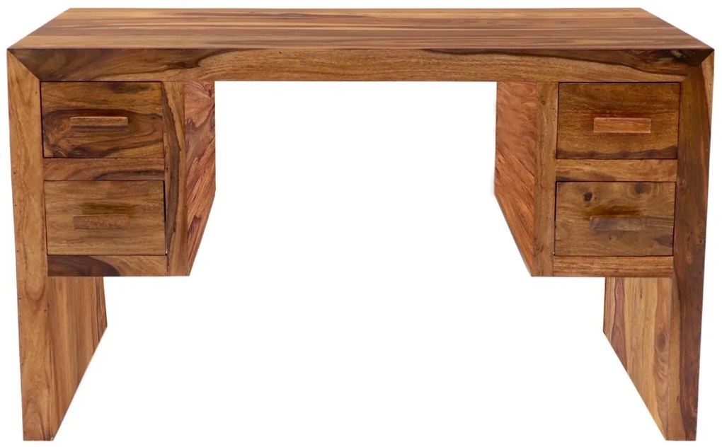 furniture-nabytek.cz - Písací stôl z masívneho dreva palisander 130x76x70