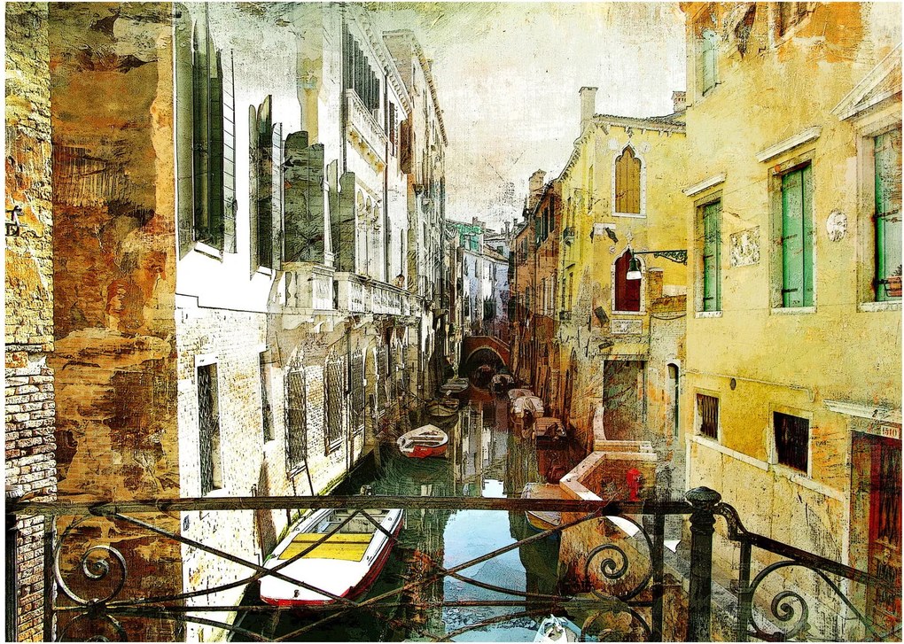 Obraz - Ulička v Benátkach (70x50 cm)