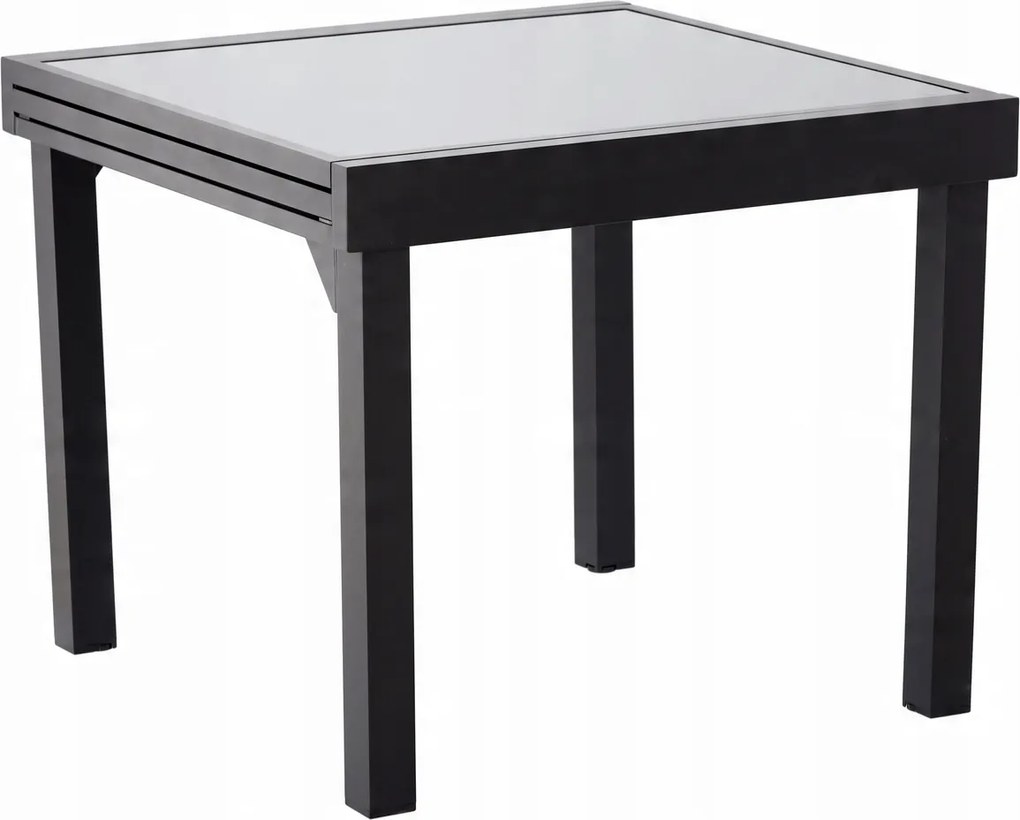 Garden Line Hliníkový skladací stôl „OLIVER“ 90/180 x 90 x 75,5 cm