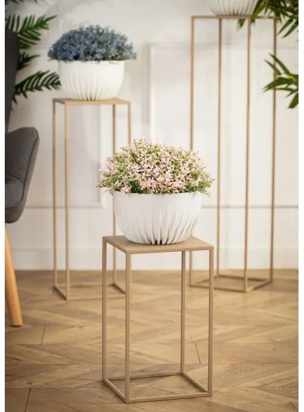 Stojan na kvety 40x24 cm béžová