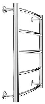 Kúpeľňový rebríkový radiátor CLASSIC 88W/230V 50x43 cm nerez/lesklý chróm