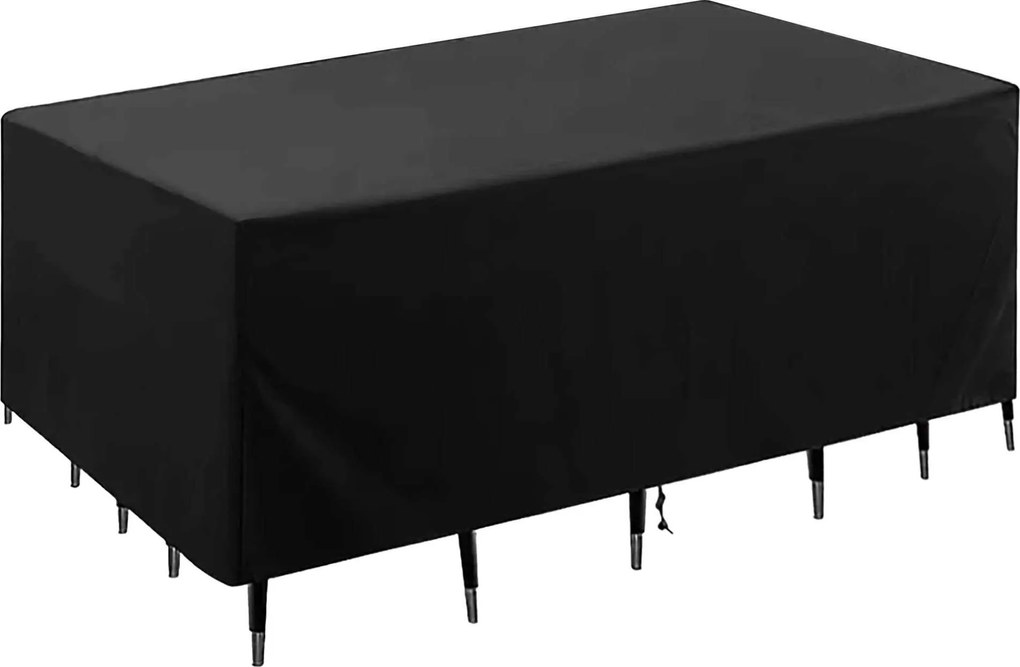 Ochranný vodeodolný obal na záhradný nábytok ARENA 215x135x105 cm - čierny