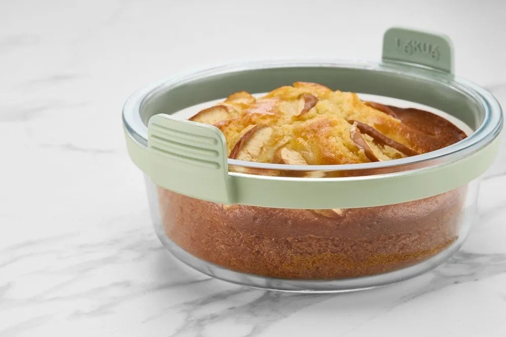 Sklenená forma do teplovzdušnej fritézy 20,5x19,5 cm – Lékué