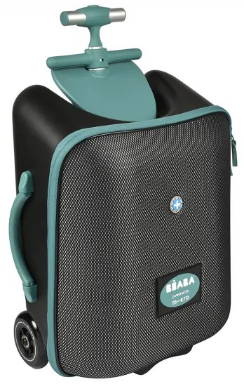 Kufor na kolieskach so sedátkom Eazy Green Blue