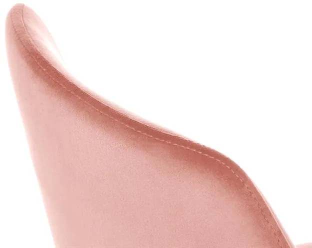 JEDÁLENSKÁ STOLIČKA KALEY RUŽOVÁ BLUVEL 52 + ZLATÁ