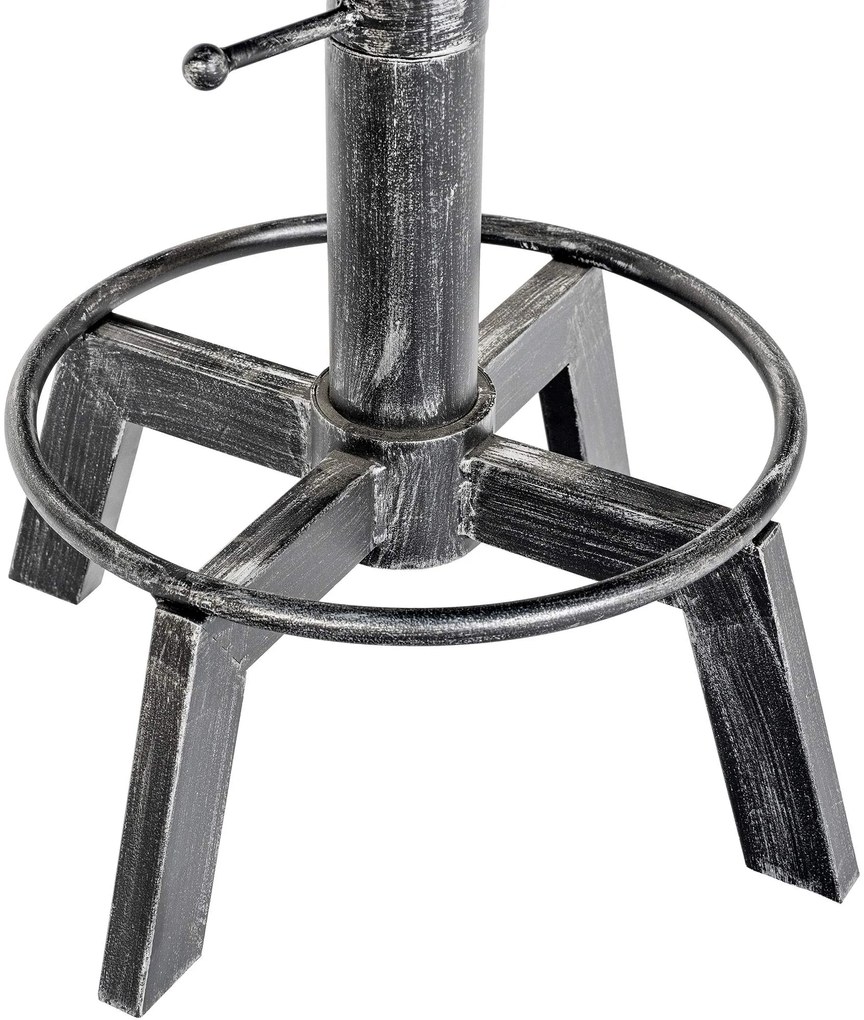 Stolička Destin - antik strieborná