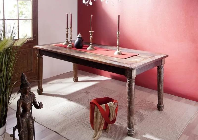 Masiv24 - COLORES Jedálenský stôl 150x80 cm, staré drevo