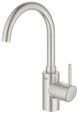 Drezová batéria GROHE Concetto New s otočným ramienkom supersteel 32661DC3
