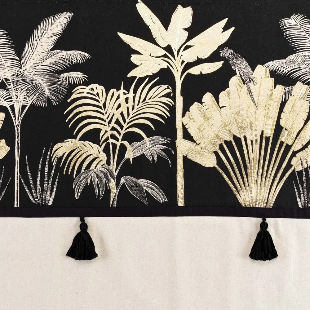 Čierno-béžový záves 140x240 cm Karaba – douceur d'intérieur